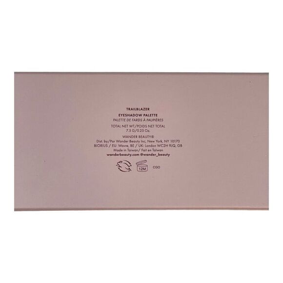 Wander Beauty Trailblazer Eyeshadow Palette 10 Colors 7.5g / 0.25 Oz New In BOX - Picture 12 of 16